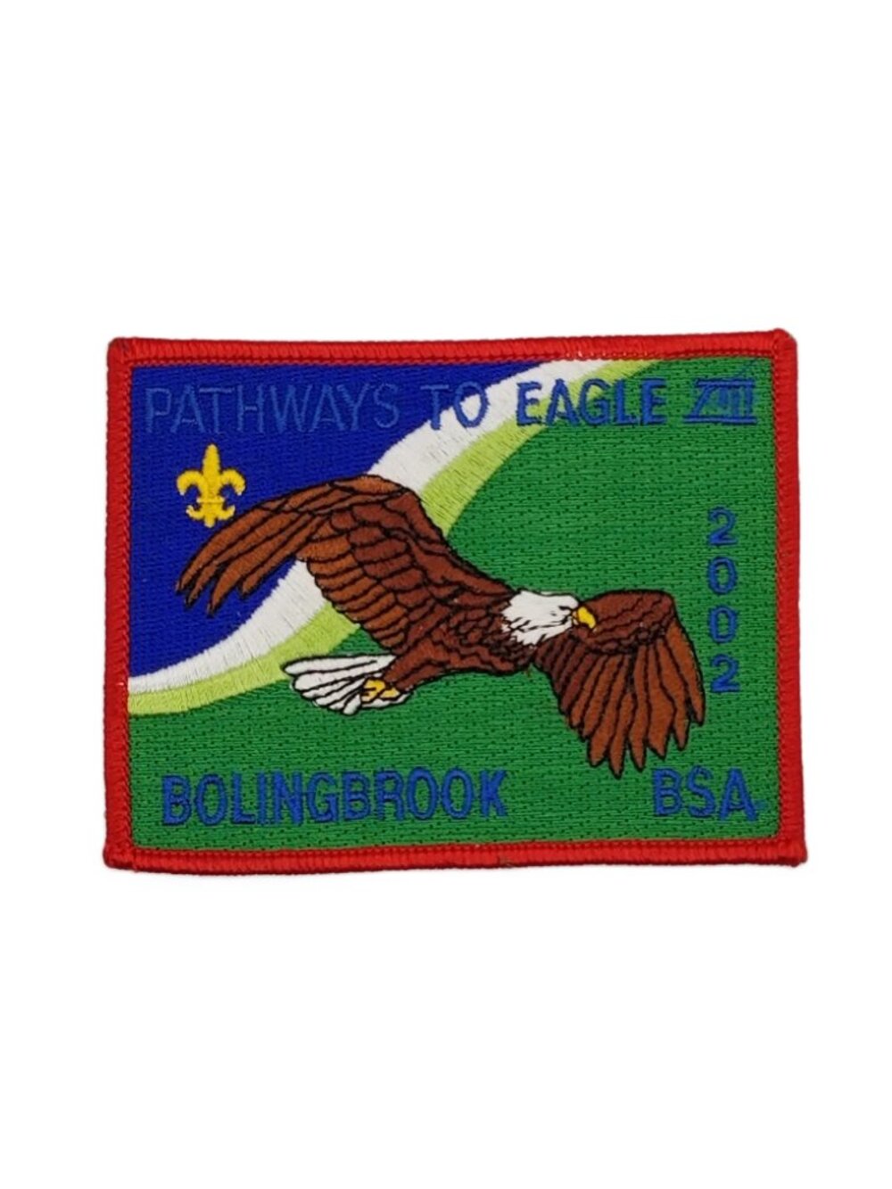 2002 Pathways to Eagle Scout Patch Bolingbrook BSA Eagle Collectible